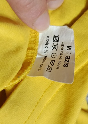 Sarı Baskılı Atlet - Görsel 3