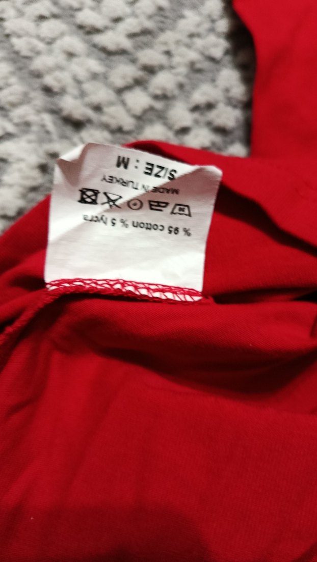 Kırmızı Baskılı atlet - Görsel 3