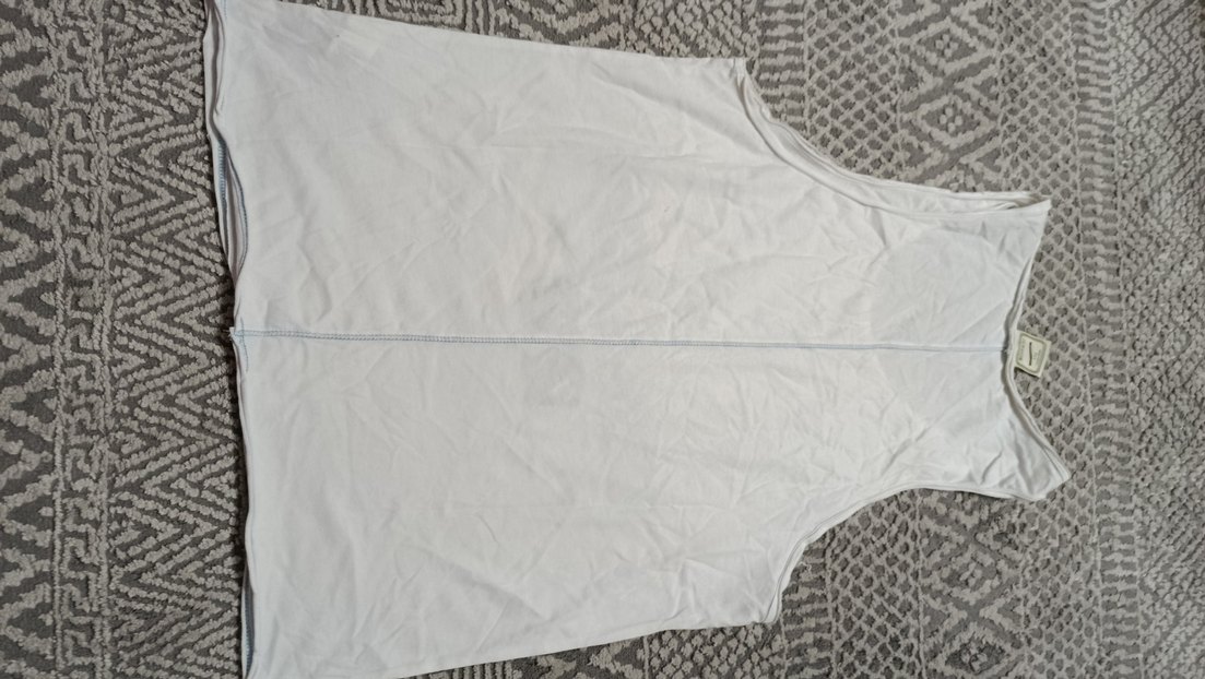 Beyaz Baskılı  Atlet - Görsel 2