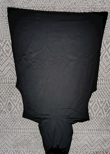 Kapüşonlu Siyah Kolsuz Erkek Atlet - Görsel 2