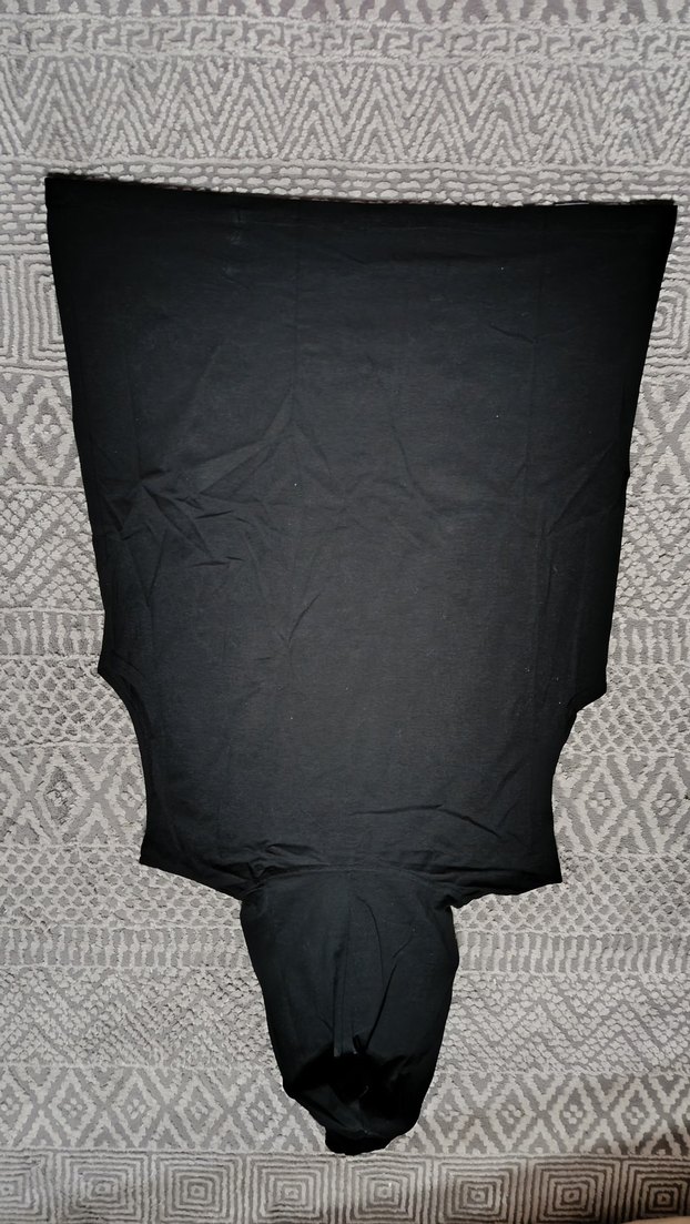 Kapüşonlu Siyah Kolsuz Erkek Atlet - Görsel 2