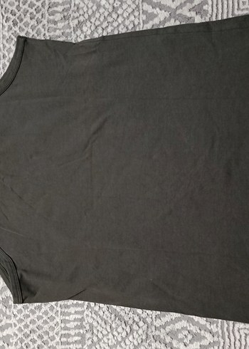 siyah, baskılı atlet - Görsel 2