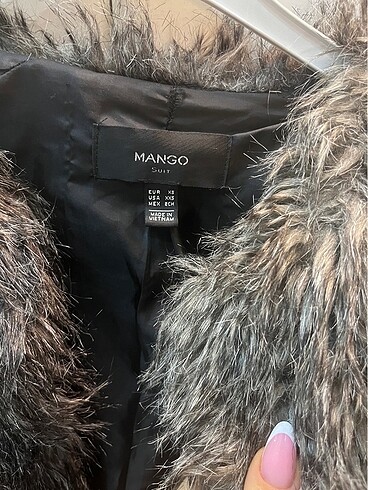 xs Beden Mango kürk