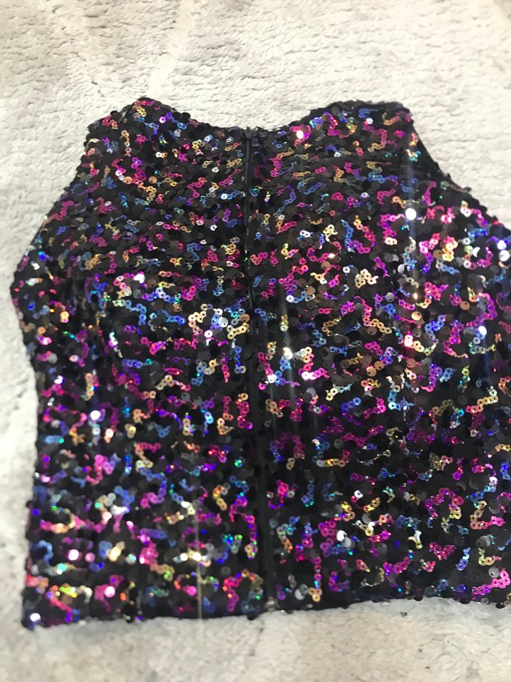 Kadın Çok Renkli Payetli ikili takım - Görsel 5