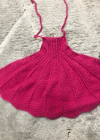 önü istiridye model arkası sadece ip bağlama detaylı büstüyer - Görsel 3