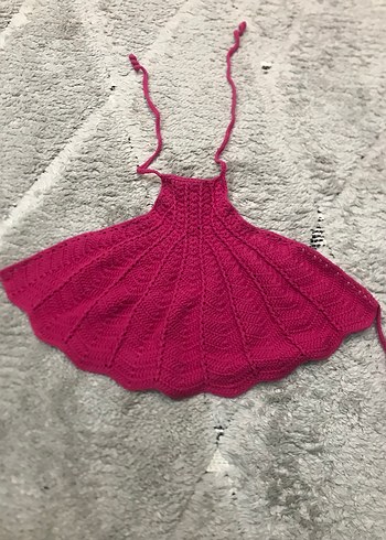 önü istiridye model arkası sadece ip bağlama detaylı büstüyer - Görsel 2