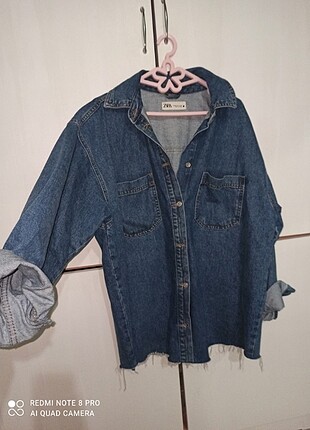 m Beden Oversize kot gomlek