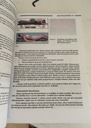 Beden Masaj Teknikleri Kitabı - Prof. Dr. İnci Yüksel