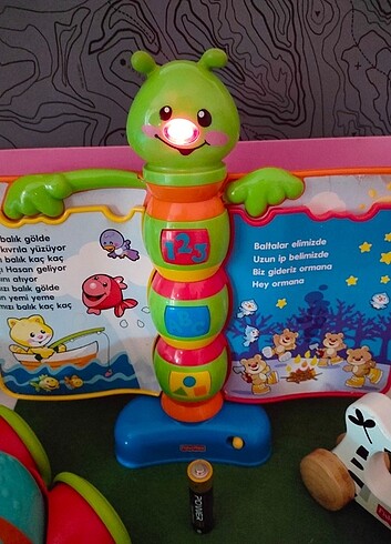  Beden Fisher price masalcı Tırtıl 