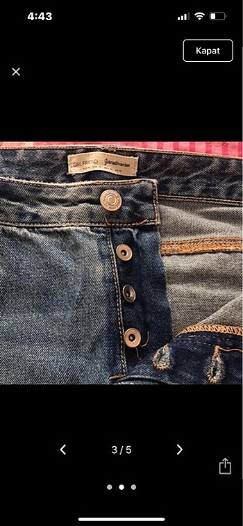 Stradivarius mom jean