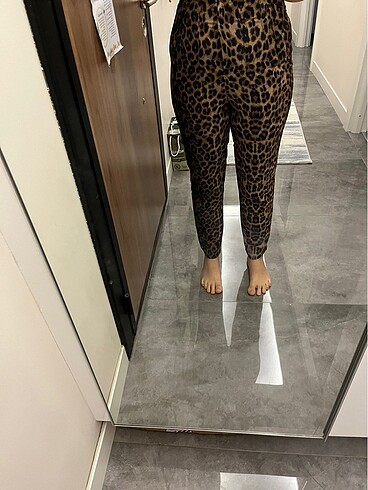 Trendyol & Milla Leopar pantolon