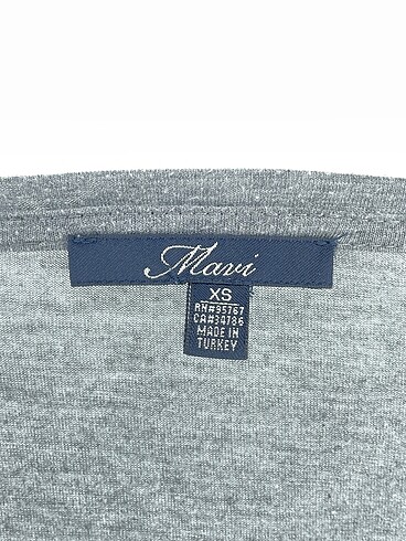 xs Beden gri Renk Mavi Jeans T-shirt %70 İndirimli.