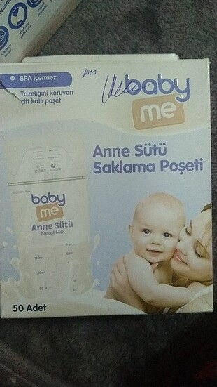 Anne sütü saklama poşeti