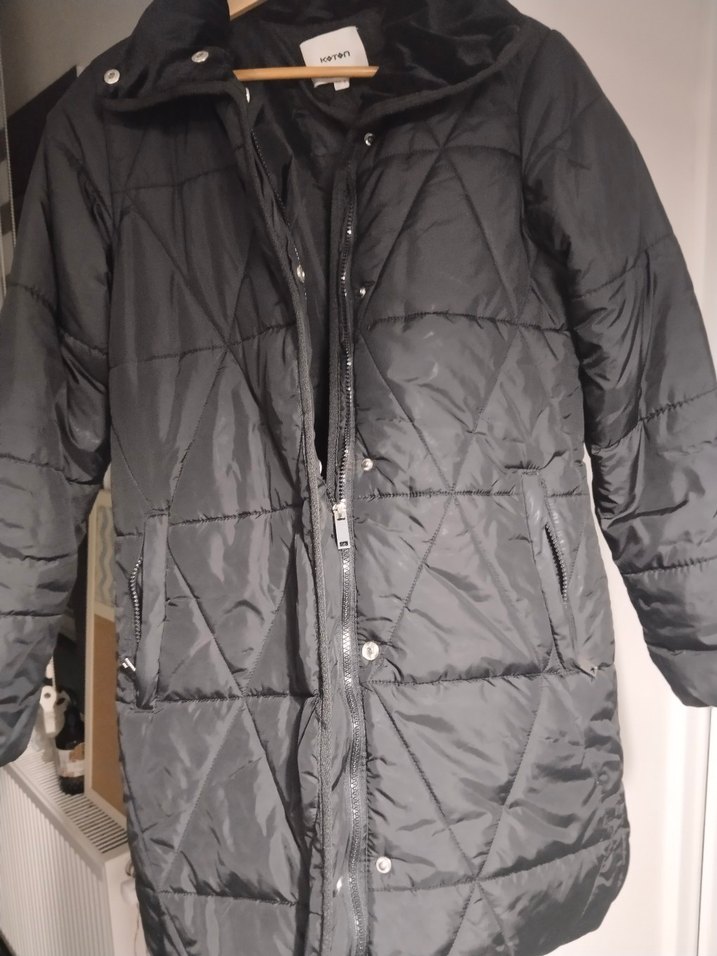 Midi Kadın Kışlık Mont - Görsel 3