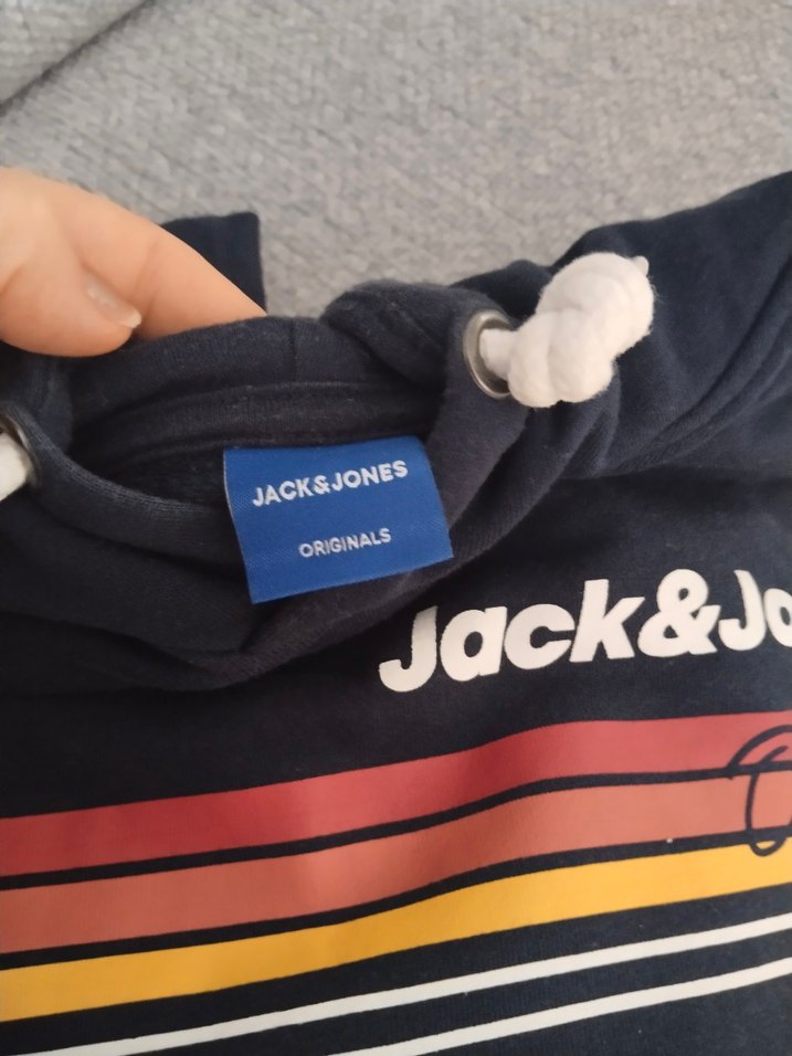 Jack&Jones Mavi Kapüşonlu Sweatshirt - Görsel 5