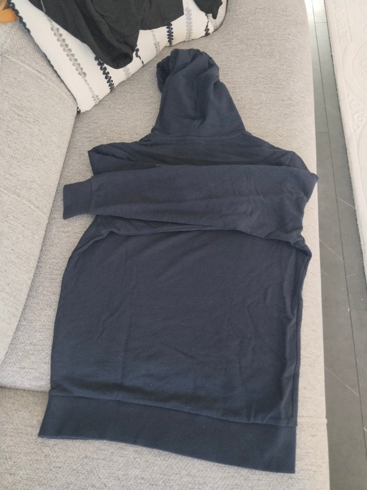 Jack&Jones Mavi Kapüşonlu Sweatshirt - Görsel 4