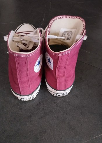 Bordo Converse Kadın Spor Ayakkabı - Görsel 5