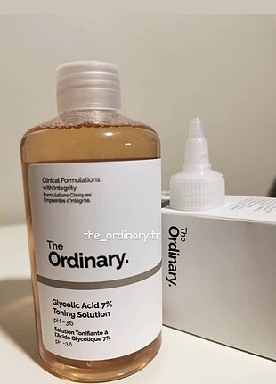 The Ordinary glycolic acid toning 