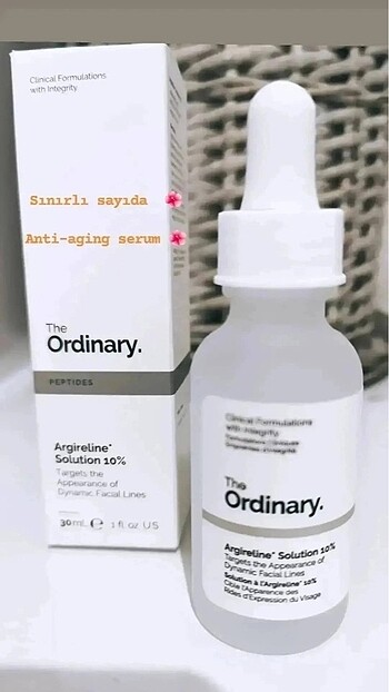 The Ordinary The ordinary argireline solution