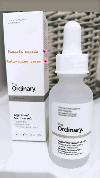 The Ordinary The ordinary argireline solution 