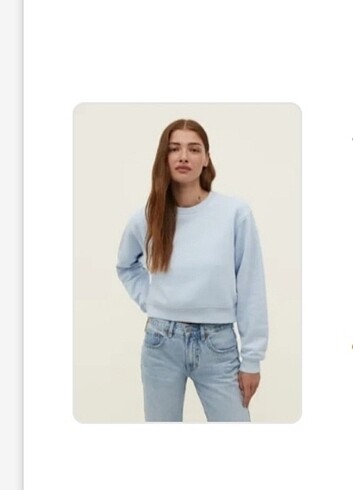 Mavi pembe yeşil sweatshirt 
