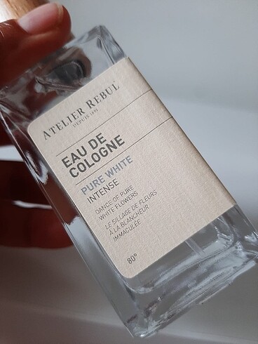 Rebul Pure White intense 50 ml kolonya