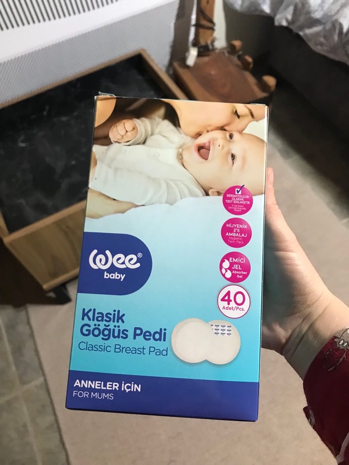 Wee Baby Klasik Göğüs Pedi 40'lı - Görsel 2