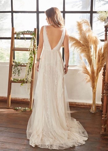 Bohem Helen Gelinlik - Görsel 2