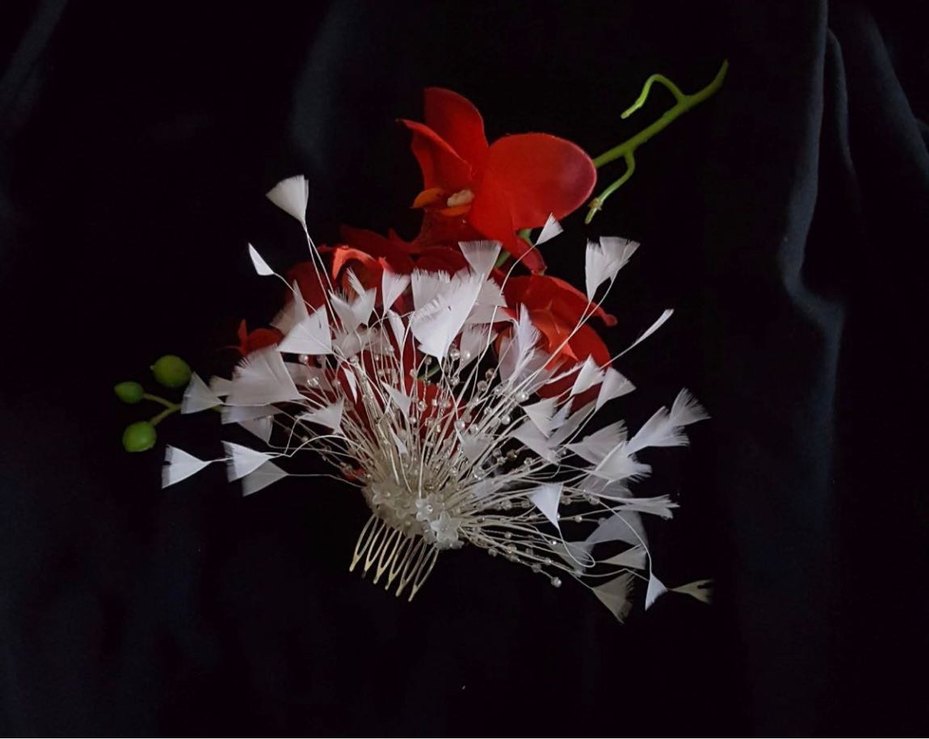 Burcu Esmersoy Gelin Saç Aksesuarı - Görsel 2