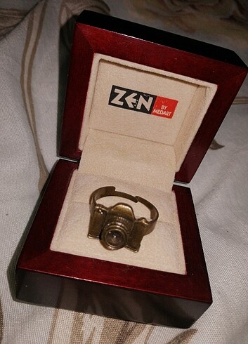 Kamera Vintage Yüzük 