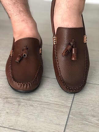 Kahverengi Loafer Erkek Ayakkabı