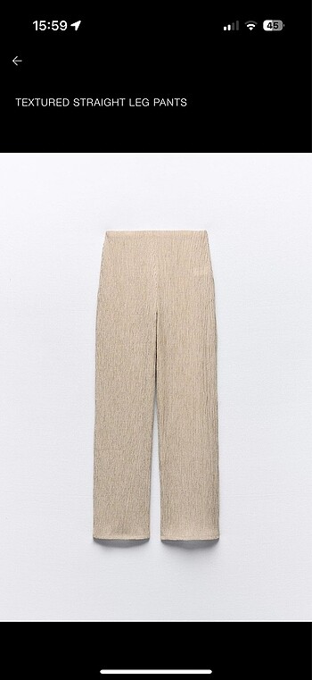 Zara pantolon