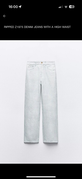 Zara pantolon