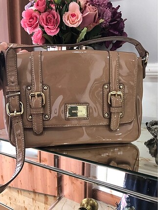 Ninewest bej çanta