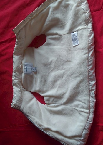 Beyaz Parlak Yıldızlı Old Navy Kız Çocuk Yelek 3 yaşYENI GIBI - Görsel 4