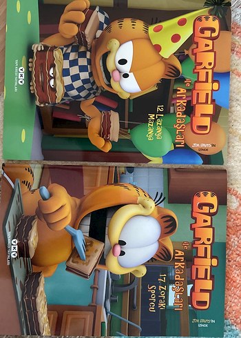 Garfield Arkadaşları 2 Kitap Seti