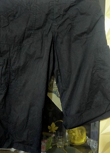 40 Beden siyah Renk Kapri pantolon 