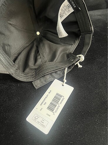 Guess siyah şapka - Görsel 5