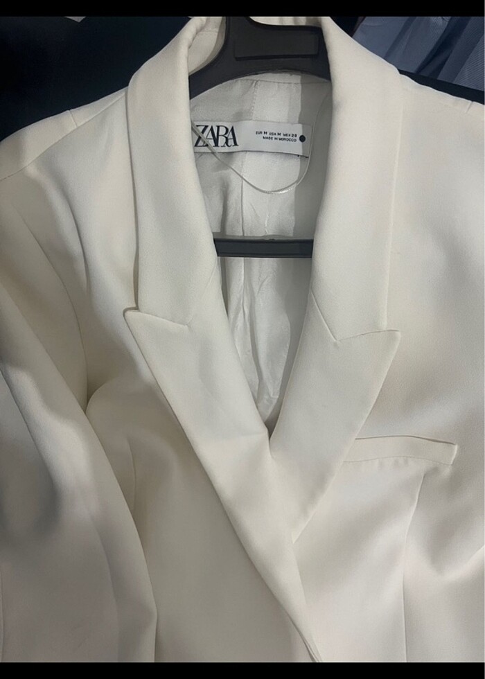 Ekru blazer - Görsel 4