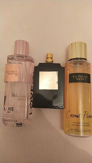 Üç adet parfum