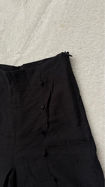 Keten şort - Görsel 2