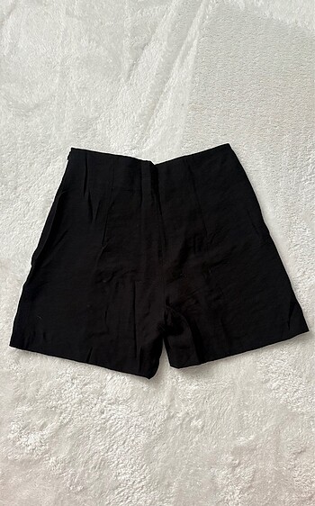 Keten şort - Görsel 4