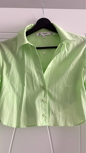 Crop gömlek - Görsel 2