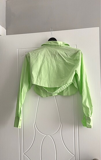 Crop gömlek - Görsel 3