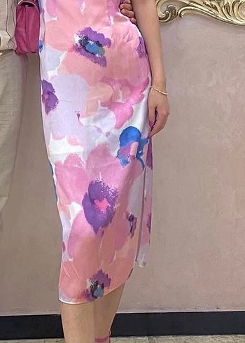 Çiçekli elbise - Görsel 5