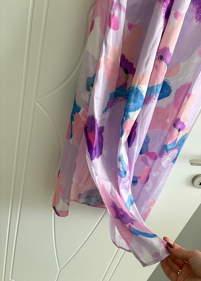 Çiçekli elbise - Görsel 4