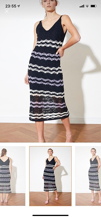 Triko elbise - Görsel 5