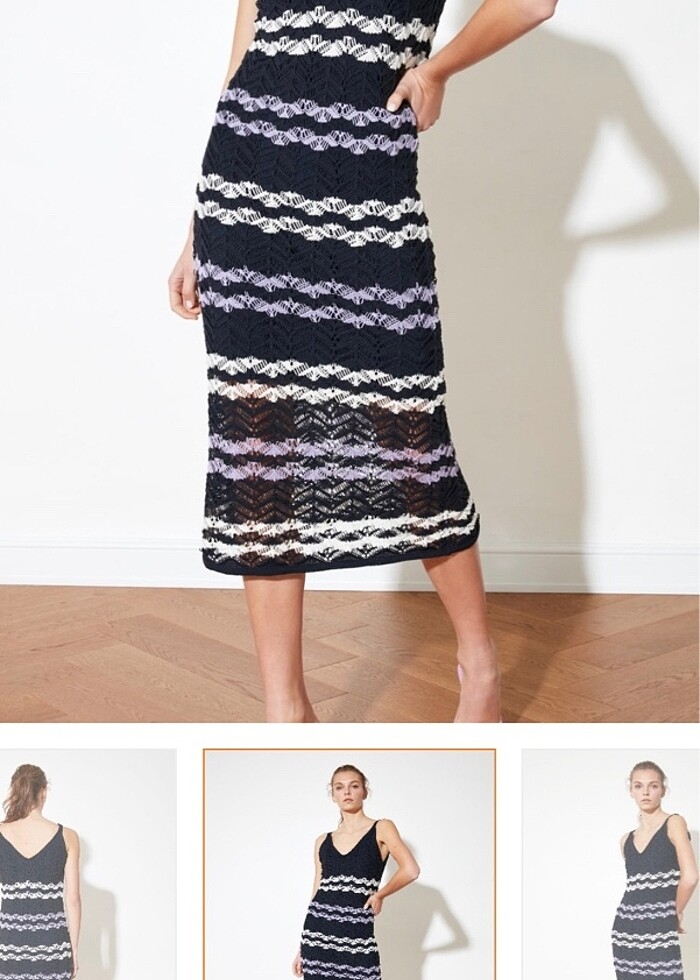 Triko elbise - Görsel 5