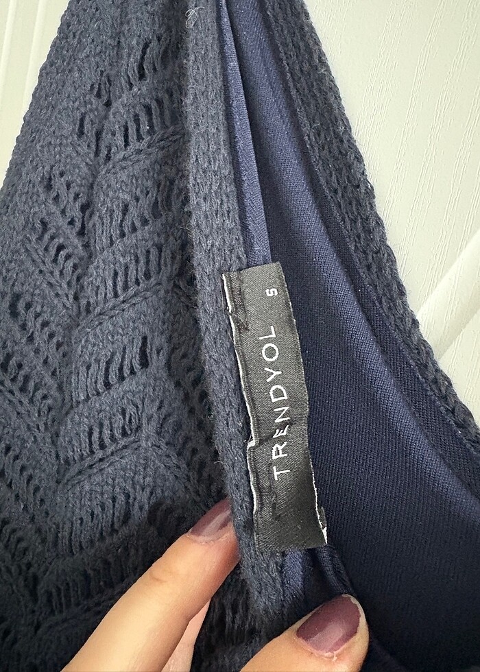 Triko elbise - Görsel 4