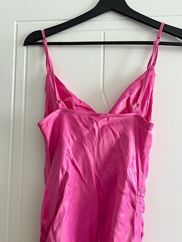 Saten elbise - Görsel 4